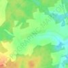Mapa topográfico Паныши, altitud, relieve
