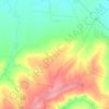 Mapa topográfico сельское поселение Песочное, altitud, relieve