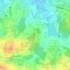 Mapa topográfico Halanayakanahalli, altitud, relieve