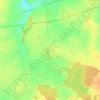 Mapa topográfico Fescamps, altitud, relieve