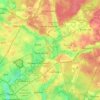 Mapa topográfico Первомайский район, altitud, relieve