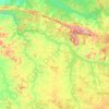 Mapa topográfico Paranaíta, altitud, relieve