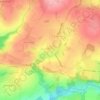 Mapa topográfico Les Loges-Saulces, altitud, relieve