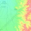 Mapa topográfico Lagoa da Confusão, altitud, relieve
