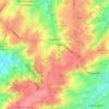 Mapa topográfico Zegelsem, altitud, relieve