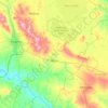 Mapa topográfico Mucur, altitud, relieve