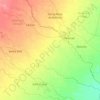 Mapa topográfico Parroquia La Luz, altitud, relieve