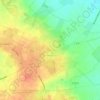 Mapa topográfico Sommervieu, altitud, relieve