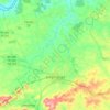 Mapa topográfico Juripiranga, altitud, relieve
