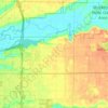 Mapa topográfico Muskegon Charter Township, altitud, relieve