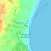 Mapa topográfico La Aguada - Costa Azul, altitud, relieve