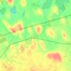 Mapa topográfico Dooleague, altitud, relieve