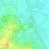 Mapa topográfico Ronsele, altitud, relieve