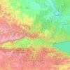 Mapa topográfico Иркут, altitud, relieve