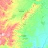Mapa topográfico les Useres / Useras, altitud, relieve