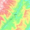 Mapa topográfico 太原镇, altitud, relieve