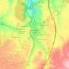 Mapa topográfico Settat ⵥⵟⵟⴰⵟ سطات, altitud, relieve