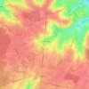Mapa topográfico La Flamengrie, altitud, relieve
