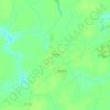 Mapa topográfico Галиново, altitud, relieve