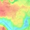 Mapa topográfico Bairro das Indústrias, altitud, relieve