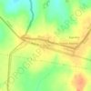 Mapa topográfico Masoller, altitud, relieve