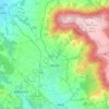 Mapa topográfico Hetzles, altitud, relieve