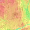 Mapa topográfico Особо охраняемая природная территория «Мшинское болото», altitud, relieve