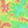 Mapa topográfico Sopuerta, altitud, relieve