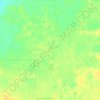 Mapa topográfico Kalangadoo, altitud, relieve