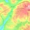 Mapa topográfico Nossa Senhora do Rosário, altitud, relieve
