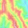 Mapa topográfico Hadımköy Mahallesi, altitud, relieve