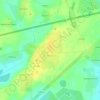 Mapa topográfico Томковичи, altitud, relieve