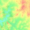 Mapa topográfico Paynes Find, altitud, relieve