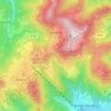 Mapa topográfico Aviatico, altitud, relieve