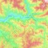 Mapa topográfico Thathri, altitud, relieve
