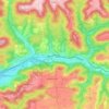 Mapa topográfico 73547, altitud, relieve