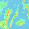 Mapa topográfico 宿霧/宿务, altitud, relieve