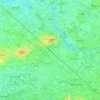 Mapa topográfico Heist-op-den-Berg, altitud, relieve