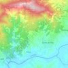 Mapa topográfico Peso e Vales do Rio, altitud, relieve