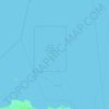 Mapa topográfico Kepulauan Seribu, altitud, relieve
