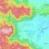 Mapa topográfico Highvale, altitud, relieve
