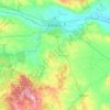 Mapa topográfico Odunpazarı, altitud, relieve