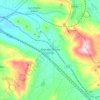 Mapa topográfico Mignano Monte Lungo, altitud, relieve
