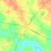 Mapa topográfico Ila, altitud, relieve