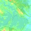 Mapa topográfico Lake Samsonvale, altitud, relieve