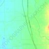 Mapa topográfico Coolup, altitud, relieve