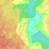 Mapa topográfico Ворониха, altitud, relieve