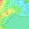 Mapa topográfico Западный, altitud, relieve