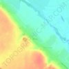 Mapa topográfico Горетово, altitud, relieve