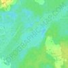 Mapa topográfico Большое Святое озеро, altitud, relieve